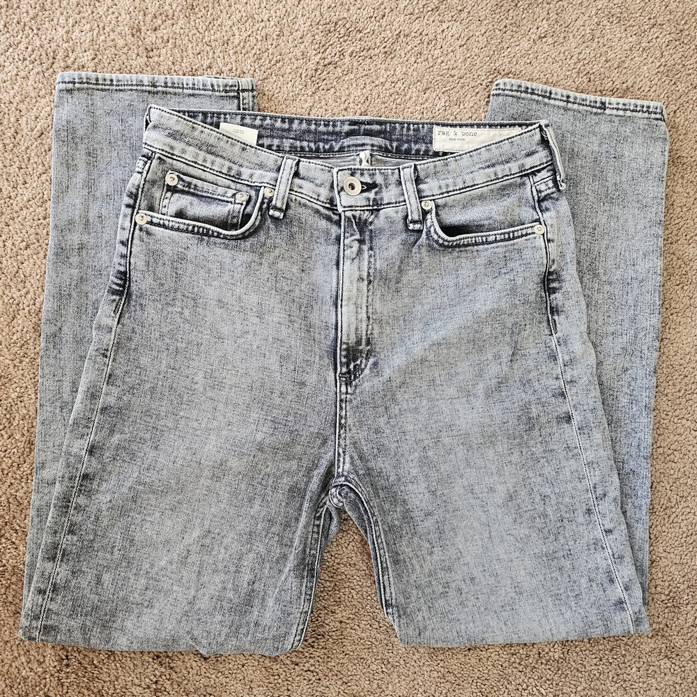 Rag & Bone Nina‎ Hight Rise Ankle Cigarette Women’s Sz 28
